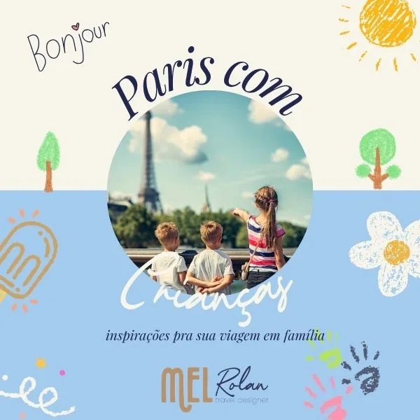 Capa do guia Paris com Crianças